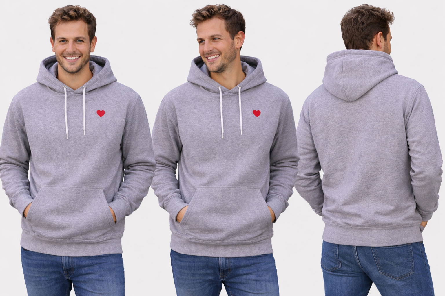 Grey Hoodie Unisex